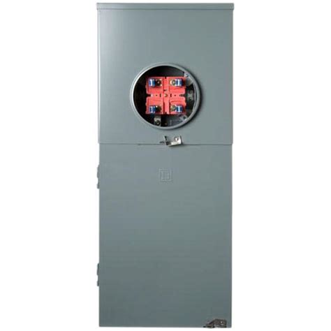 electrical breaker boxes 400 amp|400 amp meter base with 2 200 breakers.